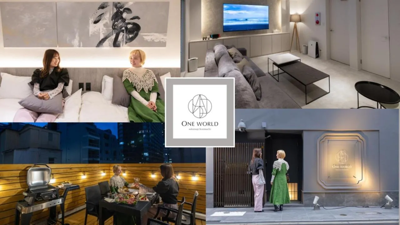 One World Sakaisuji Honmachi - Vacation Stay 09657V Osaka Guest house